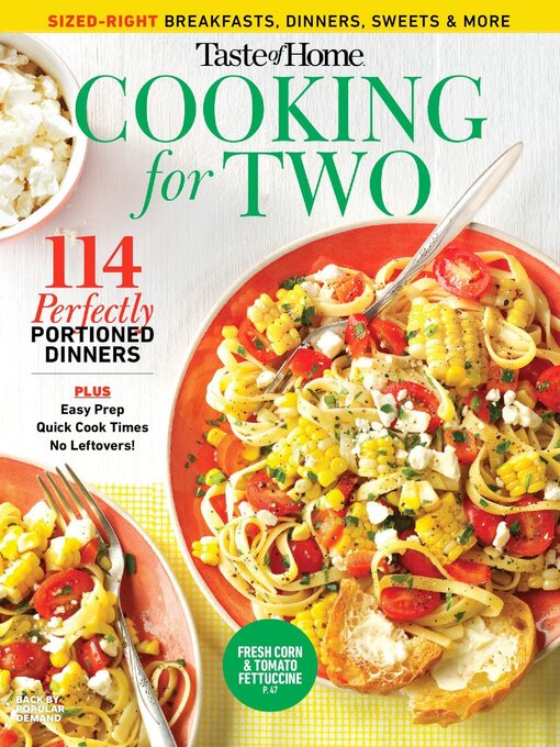 Cover image for Cooking for Two